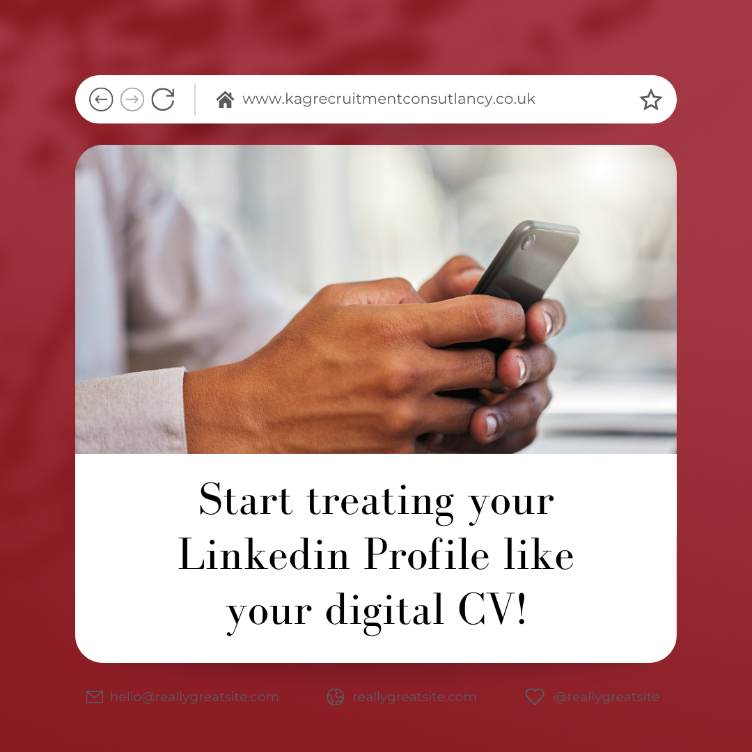 LinkedIn IS your CV man headshot